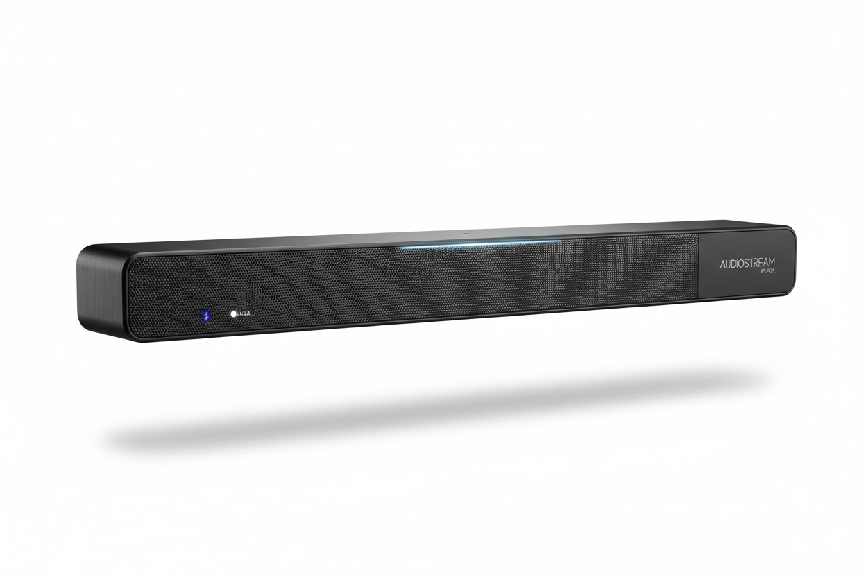 Slim Soundbar (Bluetooth + AUX)