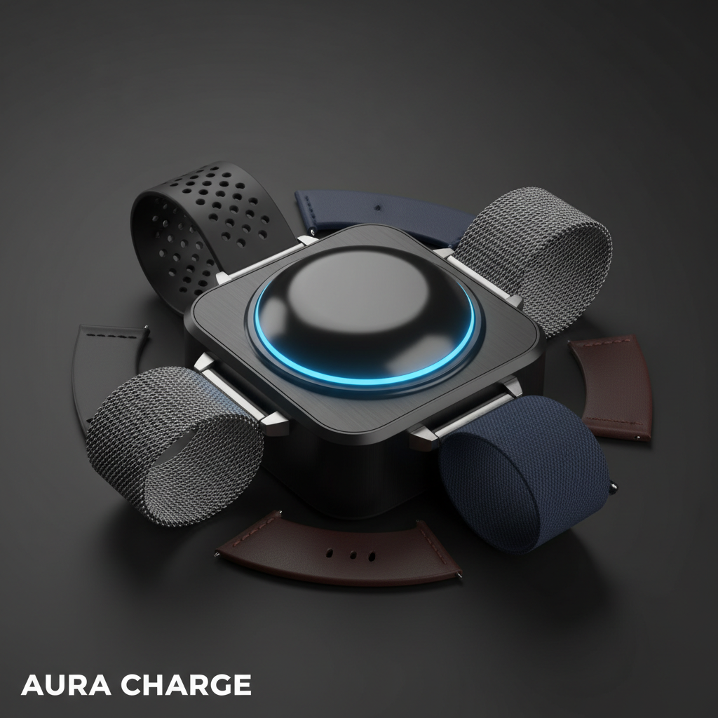 🔌 Smartwatch Charging Dock (Universal) ⚡ Fast Charge • Anti‑Slip Base • USB‑Powered