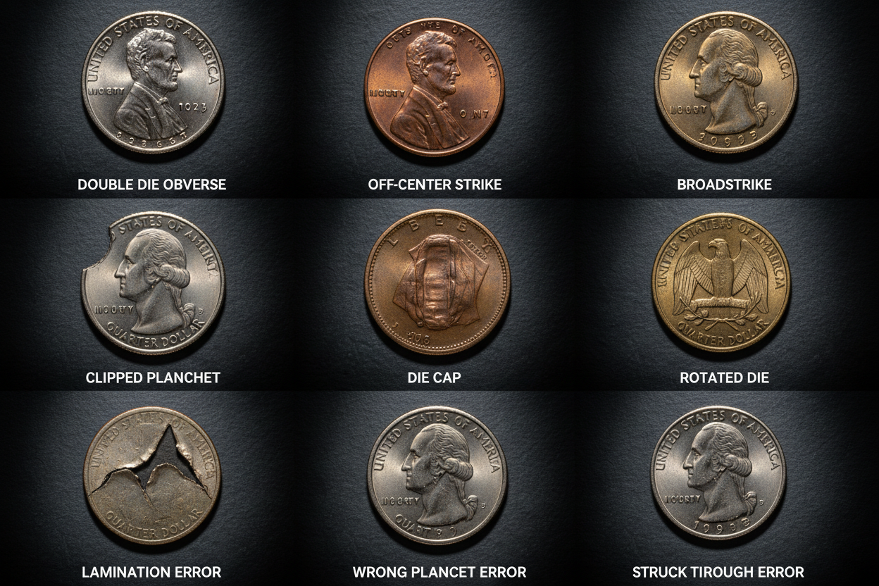 Mint Error Vault – Rare Misstrikes & Defects