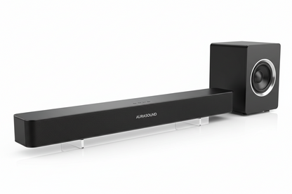 📺🔊🔥 Home Theater Upgrade Bundle – 50" 4K Smart TV + 2.1 Soundbar + Subwoofer + Wall Mount