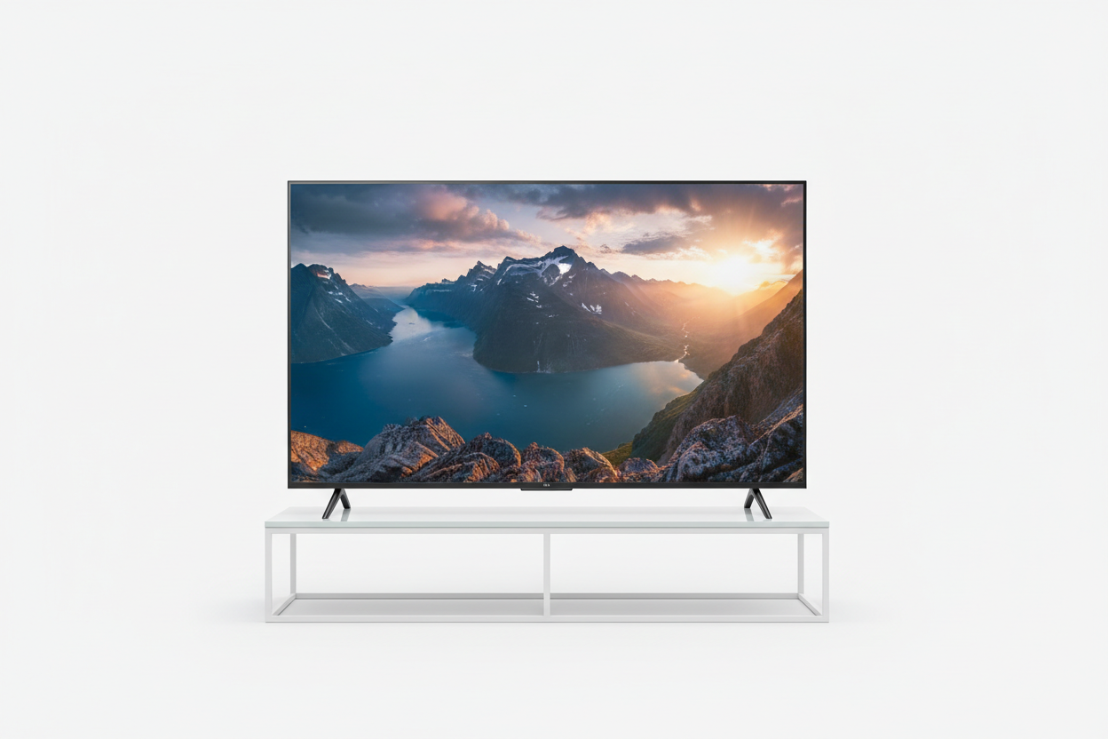 📺🔊🔥 Home Theater Upgrade Bundle – 50" 4K Smart TV + 2.1 Soundbar + Subwoofer + Wall Mount
