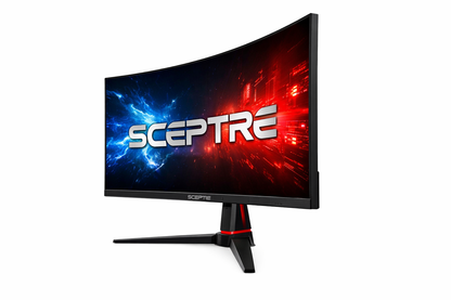 🎮🔥 Sceptre 27” Curved Gaming Monitor — 240Hz / 1ms / 1500R — Machine Black (Radio Modern Shack Edition)