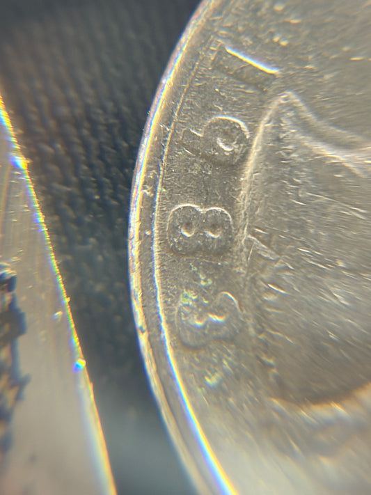 🪙⚡🔥 1983 Washington Quarter – MULTIPLE MINT ERRORS – Off‑Center, Misaligned Die, Grease Strike, Die Cracks, Partial Missing Clad Laye