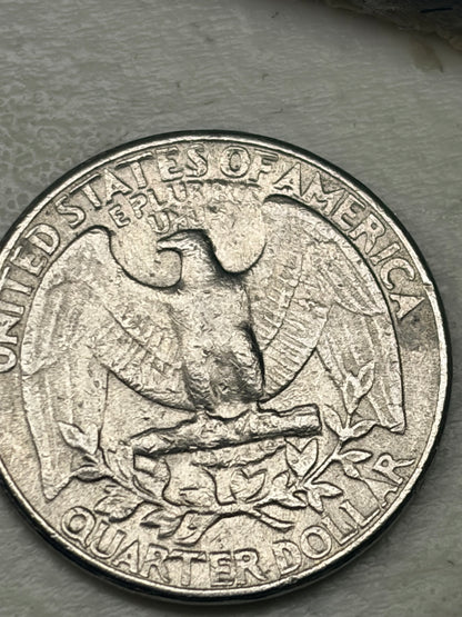 🪙⚡🔥 1983 Washington Quarter – MULTIPLE MINT ERRORS – Off‑Center, Misaligned Die, Grease Strike, Die Cracks, Partial Missing Clad Laye