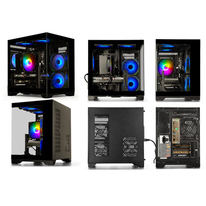 WIWB Ryzen 7 5700X Gaming PC – RTX 3050 8GB • 16GB DDR4 • 512GB NVMe SSD • Windows Ready • High‑Performance Desktop for Gaming, Streaming & Office