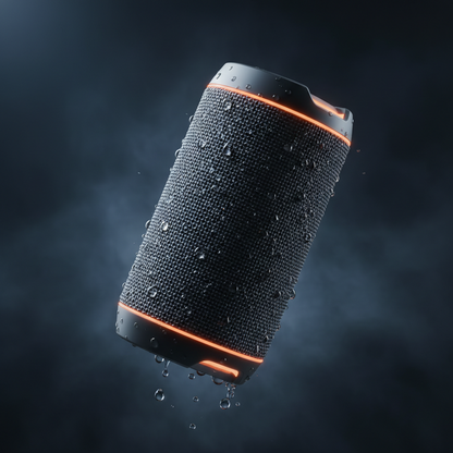 🔊 Bluetooth Portable Speaker (Mini) 🔥 Waterproof • 6‑Hour Battery • Carabiner Clip