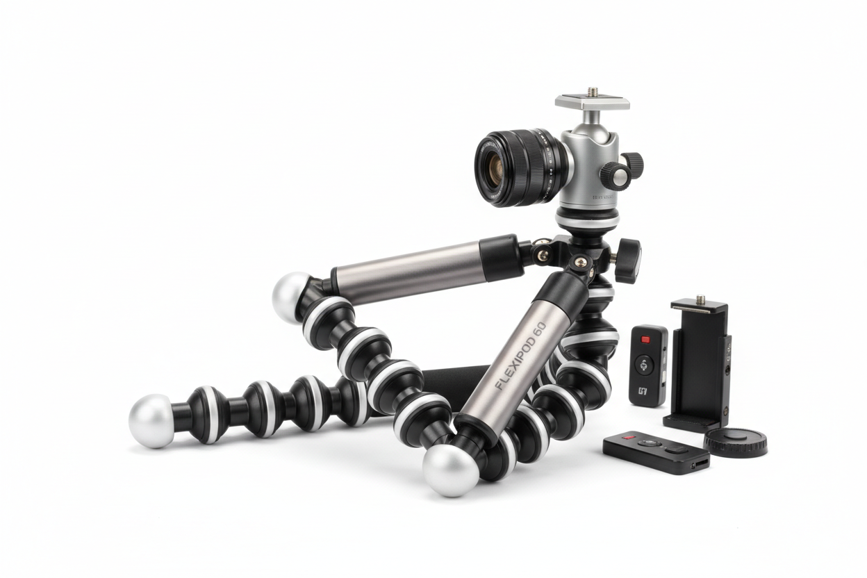 Camera Tripod 60-inch Flexible