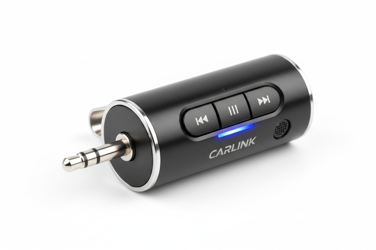 Car Bluetooth Receiver AUX Plug-In