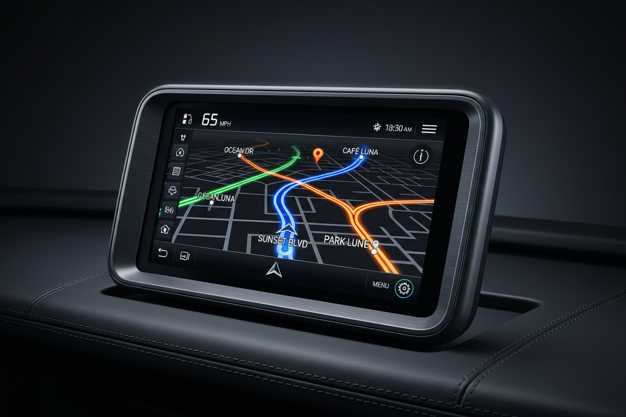 Car GPS Navigation System (7-inch)
