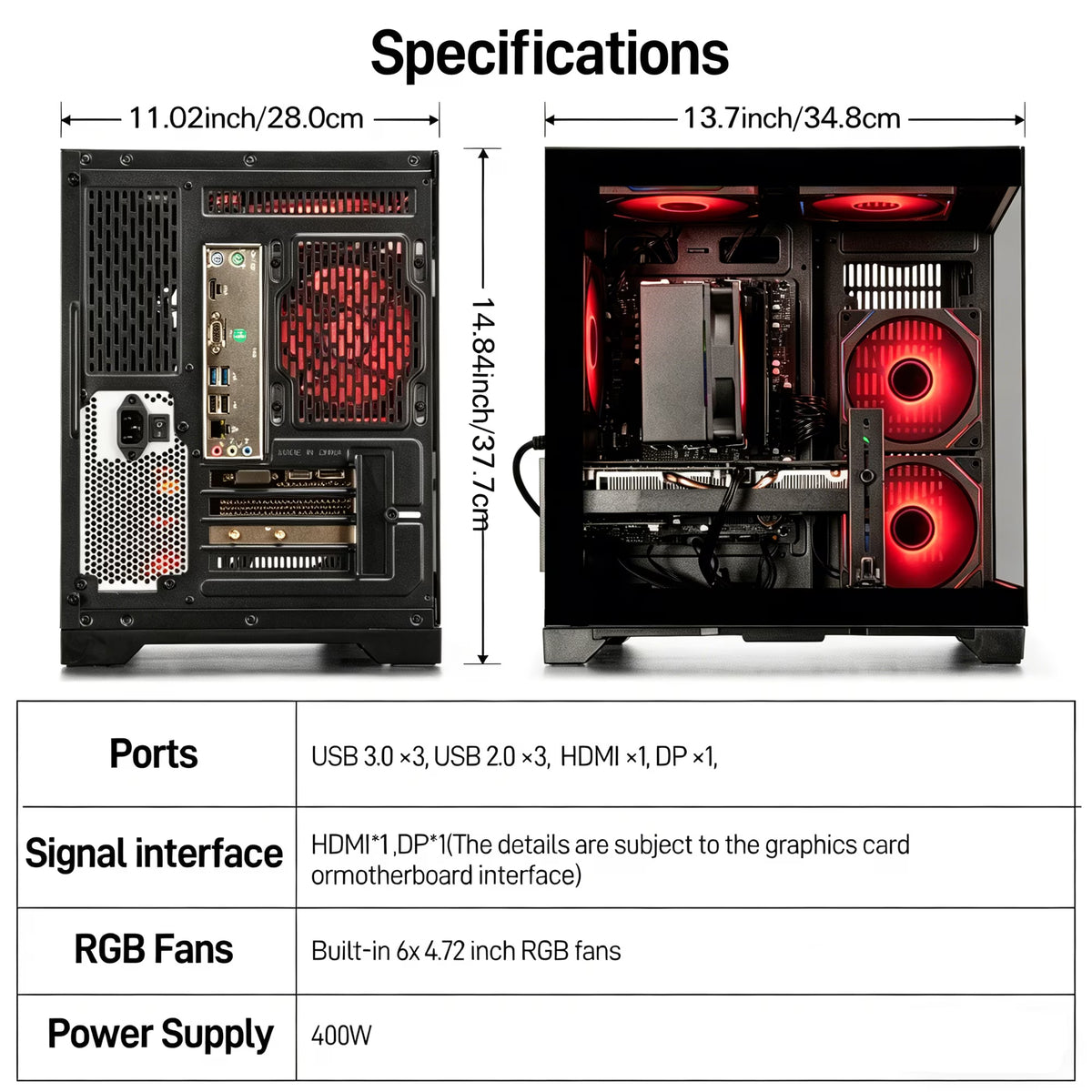 WIWB Ryzen 7 5700X Gaming PC – RTX 3050 8GB • 16GB DDR4 • 512GB NVMe SSD • Windows Ready • High‑Performance Desktop for Gaming, Streaming & Office