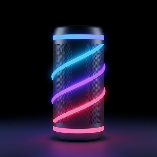 🔊 Bluetooth Party Speaker (LED Lights) 🔥 RGB LEDs • Deep Bass • Portable Party Sound