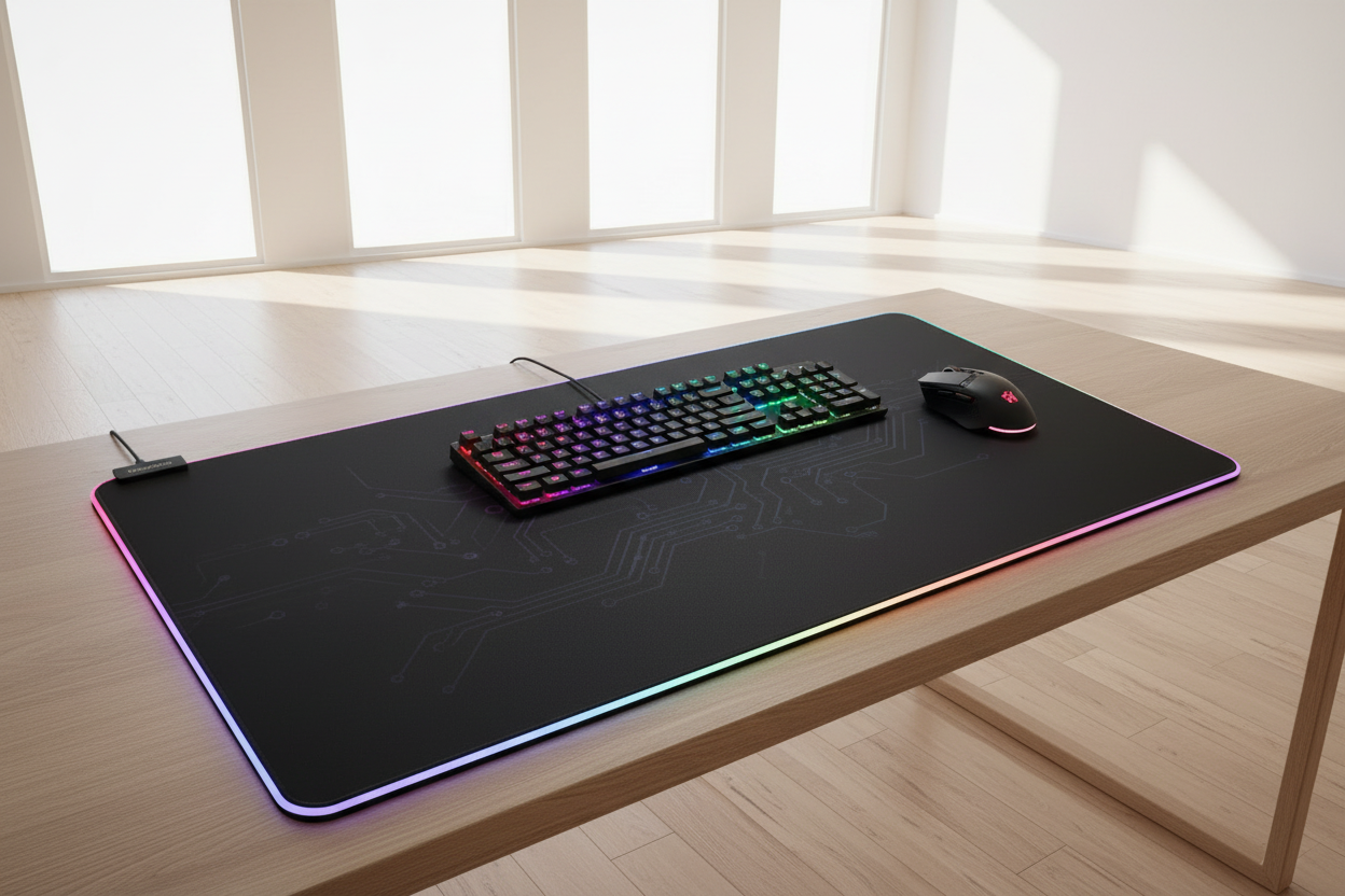 Ultimate Gaming Setup Bundle – RGB Chair, Headset & Mousepad