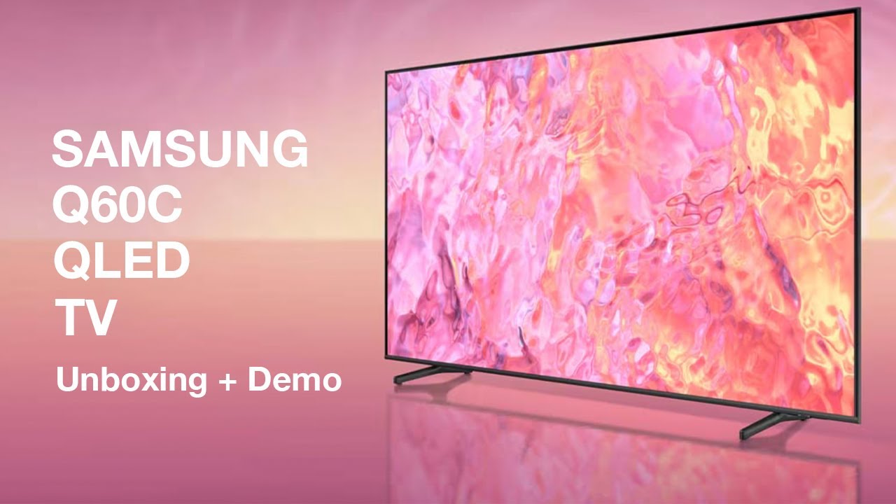 ⭐📺 Samsung QLED Q60C 4K Smart TV (2024 Model) | Quantum Dot, HDR10+, Motion Xcelerator