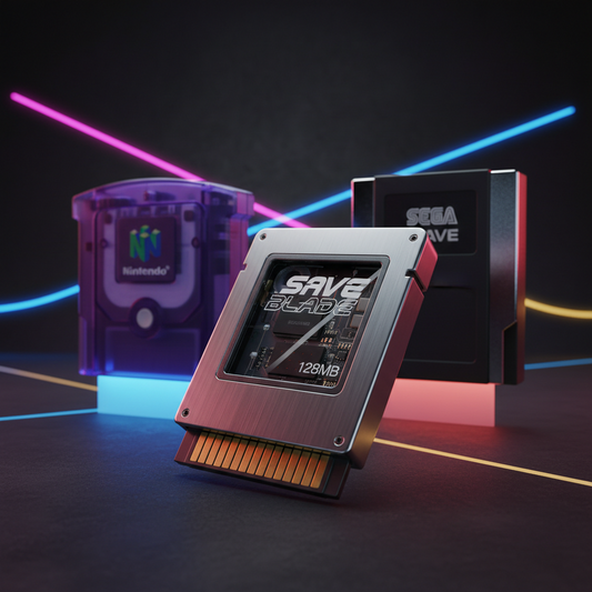 🎮💾🔥 Retro Console Memory Card – 16MB (PS1 / PS2 / N64 / Saturn / Dreamcast)