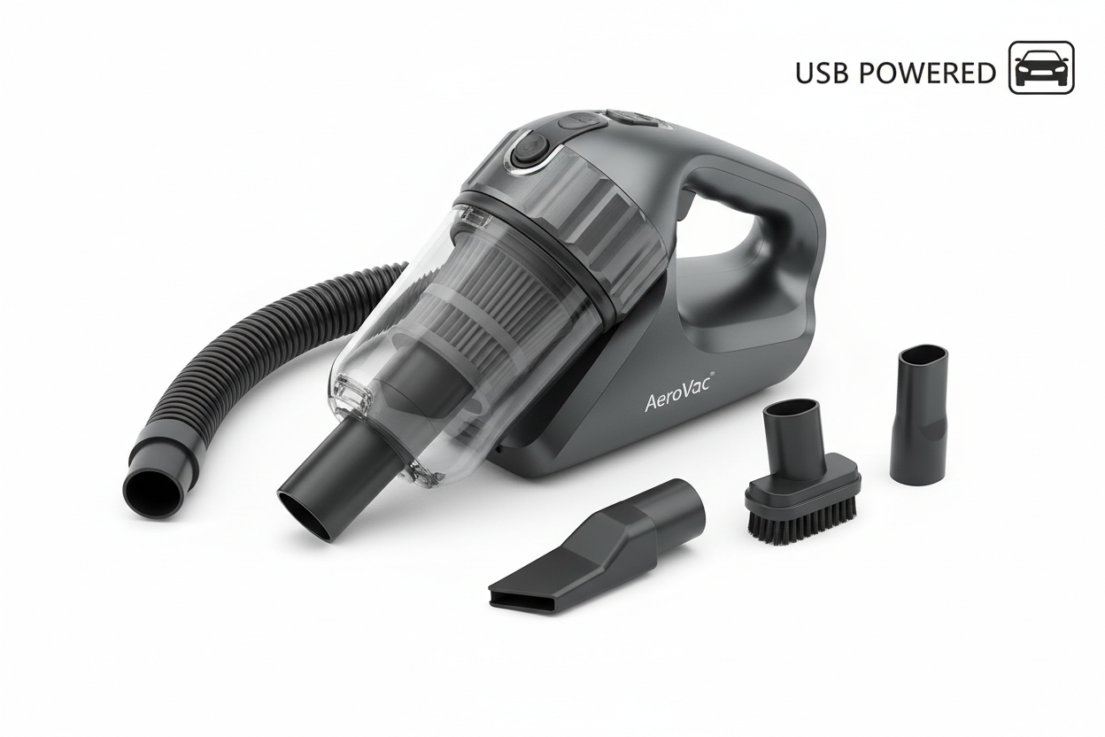 Portable Car Vacuum Cleaner USB