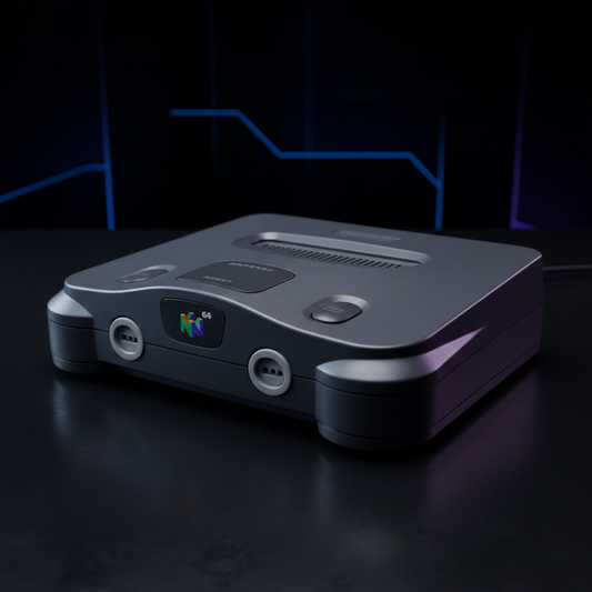 🎮🟦🕹️ Retro Nintendo 64 Console (Refurbished)