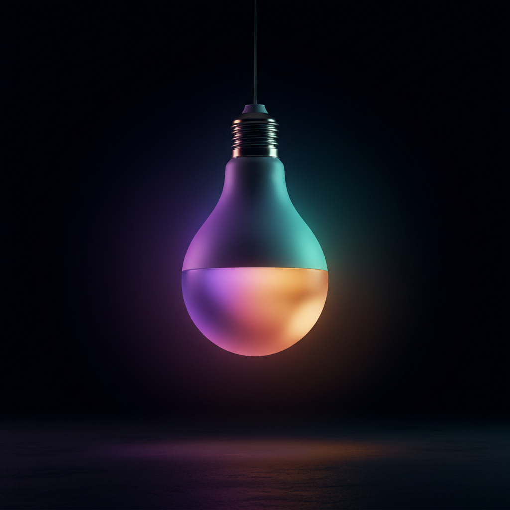 Smart LED Bulb (WiFi, Color Changing) – App & Voice Control