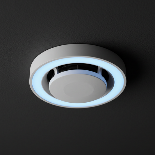 🔥 Smart Smoke & CO Detector (WiFi) 🚨 Dual Detection • Instant Alerts • 24/7 Protection