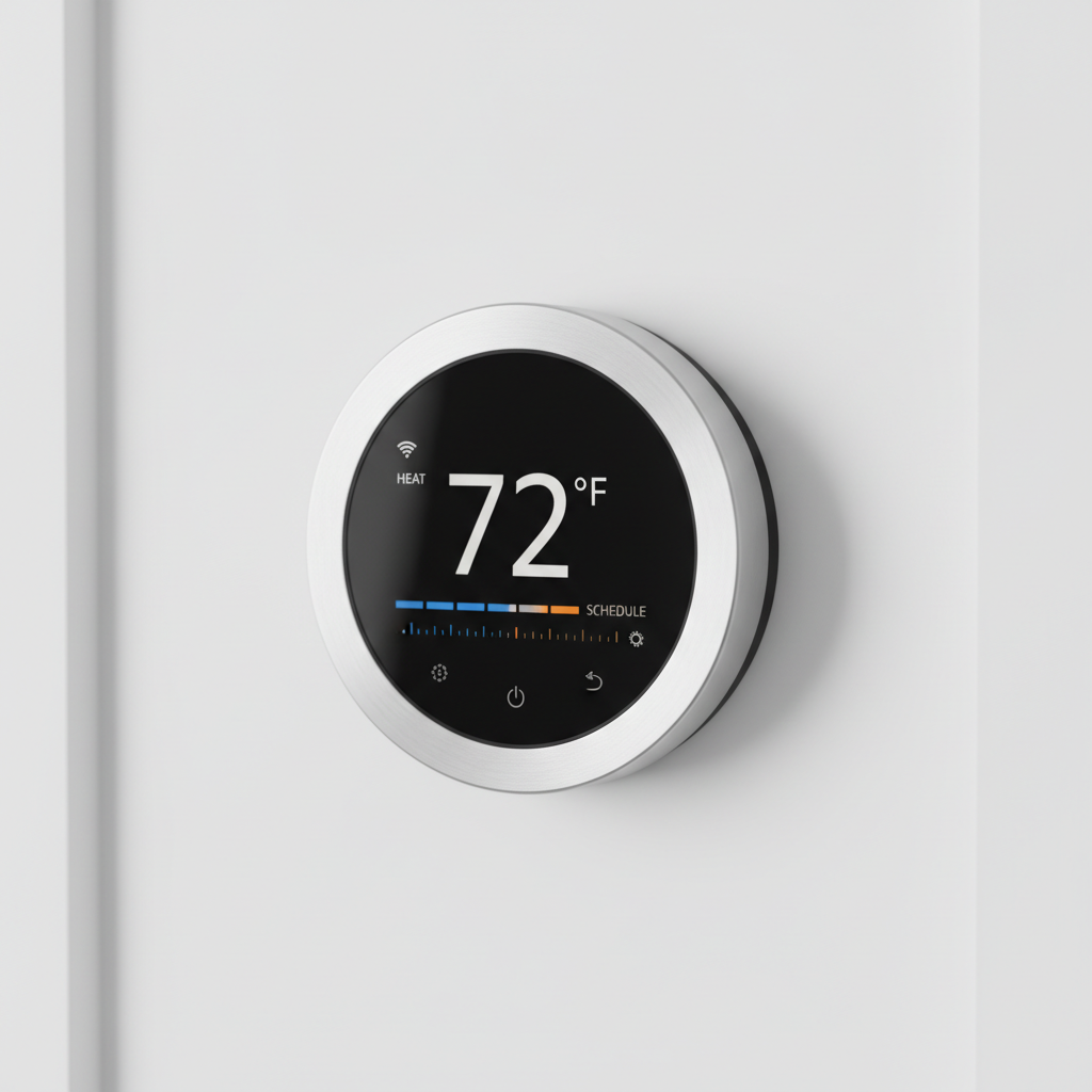 🏠⚡💡 Smart Home Energy Saver Bundle – Thermostat + Smart Plugs + LED Light Strip