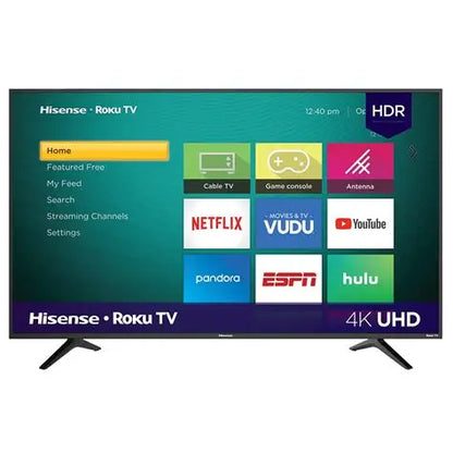 📺✨🔥Hisense 4K Roku Smart TV — HDR • Ultra HD • Roku OS