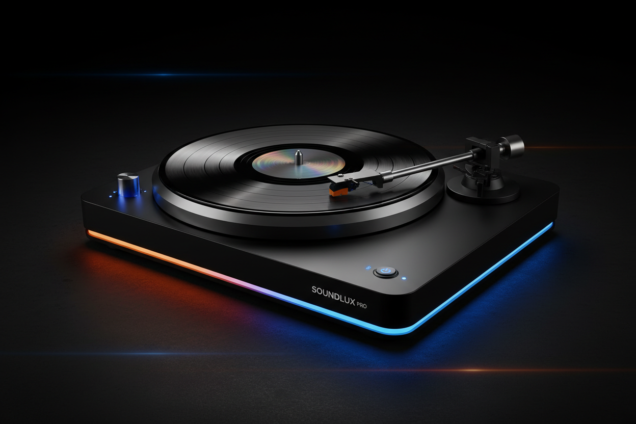 Turntable Record Player (Bluetooth)