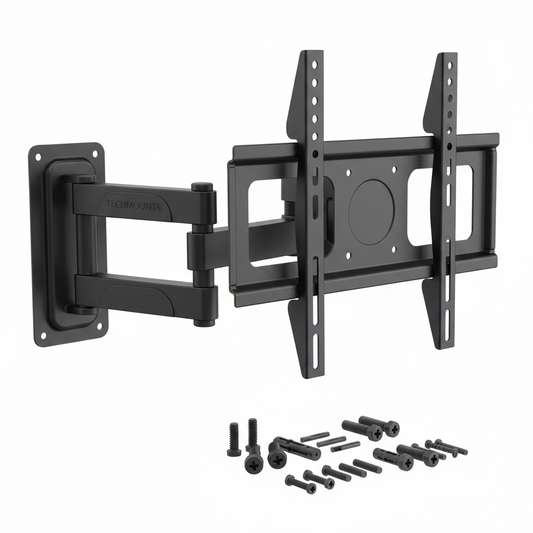 📺🔊🔥 Home Theater Upgrade Bundle – 50" 4K Smart TV + 2.1 Soundbar + Subwoofer + Wall Mount