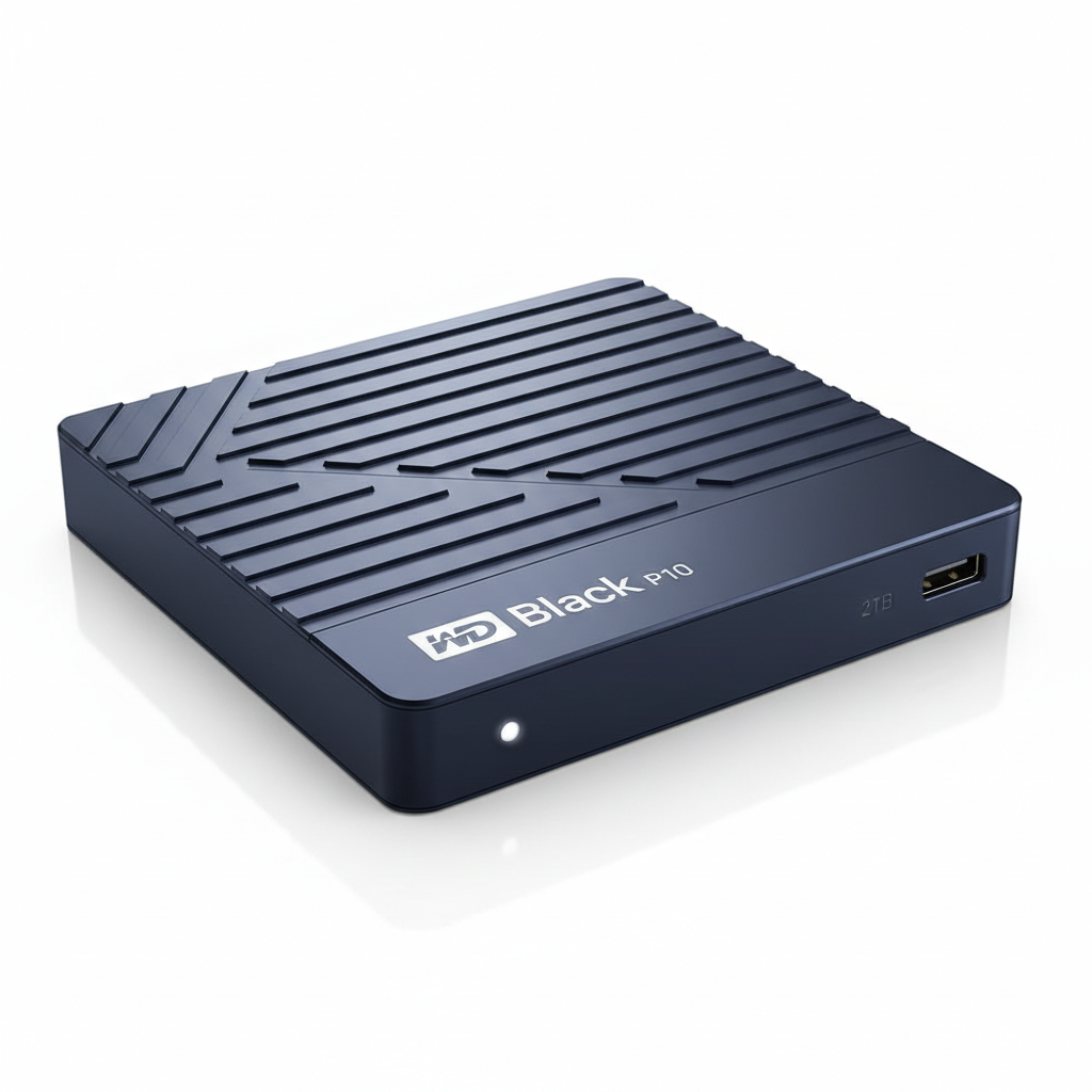 💾⚡🎮 WD_BLACK P10 Game Drive 2TB – Portable External Hard Drive (USB 3.0)