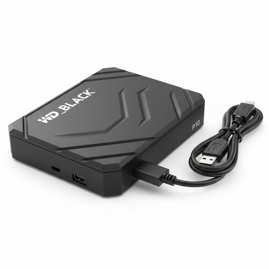 💾⚡🎮 WD_BLACK P10 Game Drive 2TB – Portable External Hard Drive (USB 3.0)